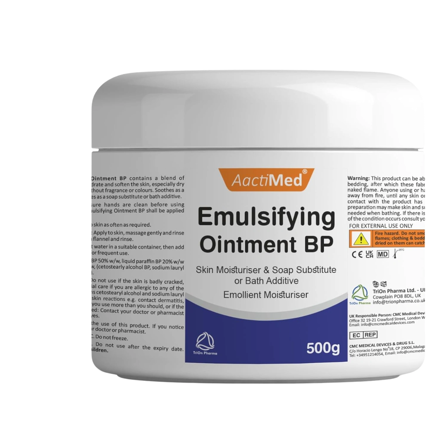 AactiMed Emulsifying Ointment 500g