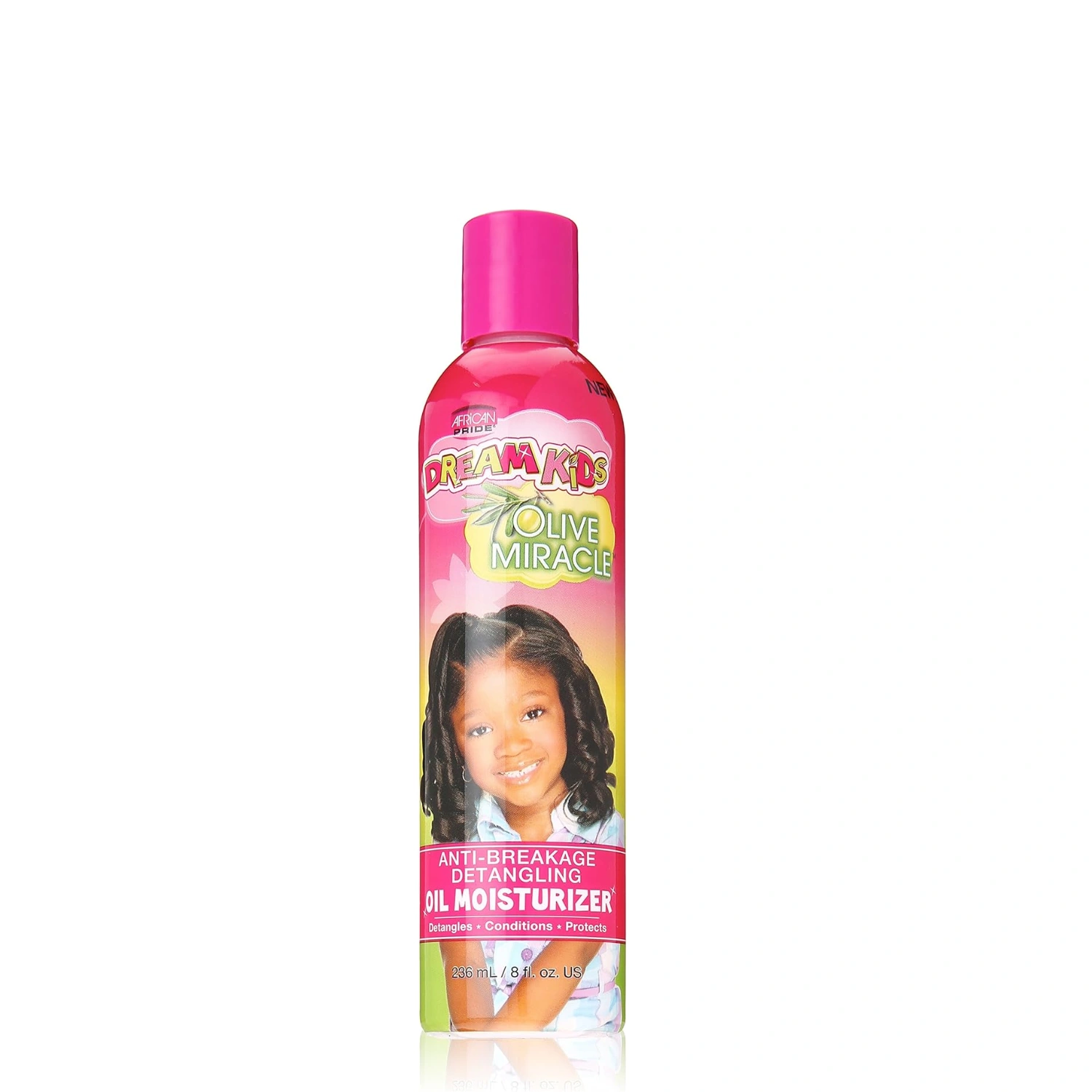 African Pride Dream Kids Olive Miracle Anti-Breakage Detangling Oil Moisturizer 236