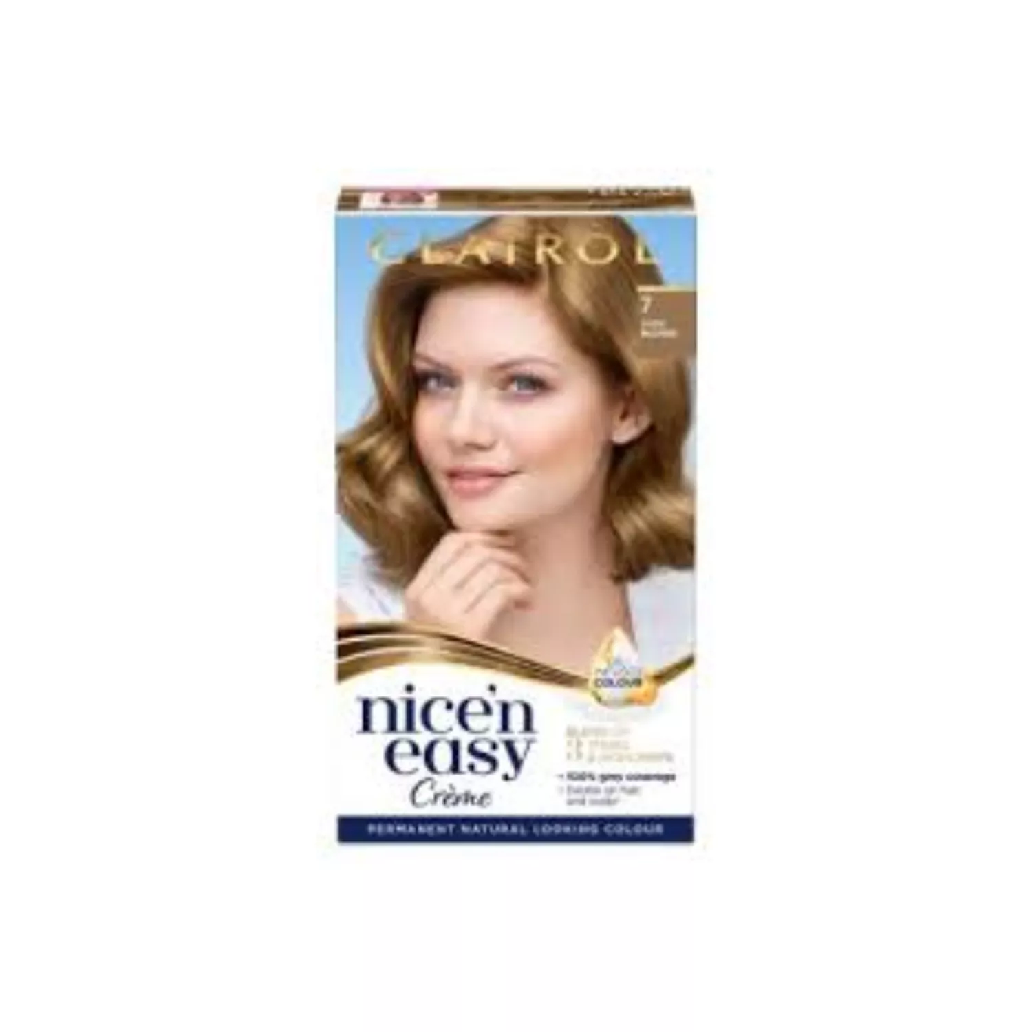 Clairol Nice'n Easy Hair Dye 7 Dark Blonde
